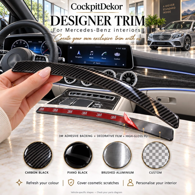 Mercedes-Benz Ml550 2012 2013 – Designer Trim – Kit intérieur complet