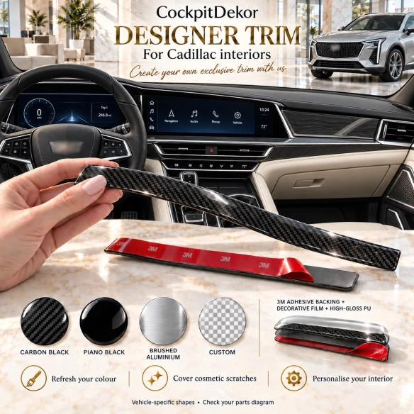 Cadillac Escalade 2016 – Designer Trim – Kit intérieur complet