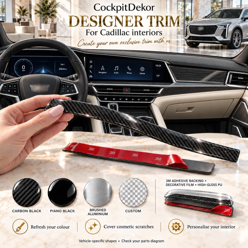 Cadillac Ct4 2020 – Designer Trim – Kit intérieur complet