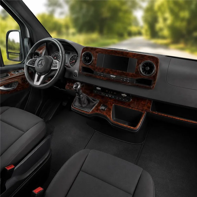 Mercedes Sprinter W907 2018 kit décor tableau de bord 3D, 50 pièces
