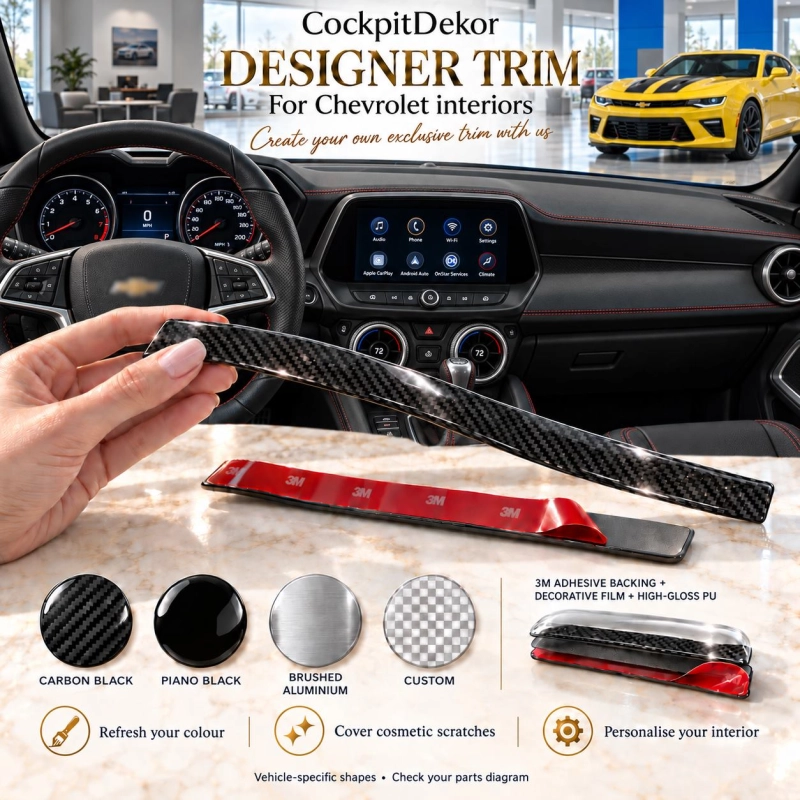 Chevrolet Blazer 2022 – Designer Trim – Kit intérieur complet