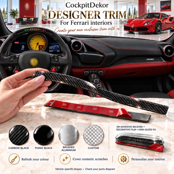 Ferrari 412 Superfast 2017 – Designer Trim – Kit intérieur complet