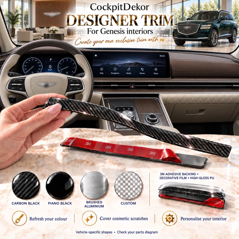 Genesis Gv80 2021 – Designer Trim – Kit intérieur complet