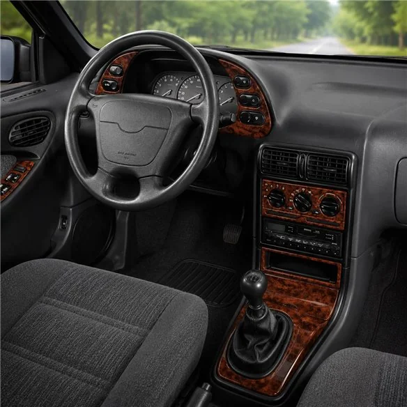 Chevrolet Espero 1995-1998 kit décor tableau de bord 3D, 11 pièces
