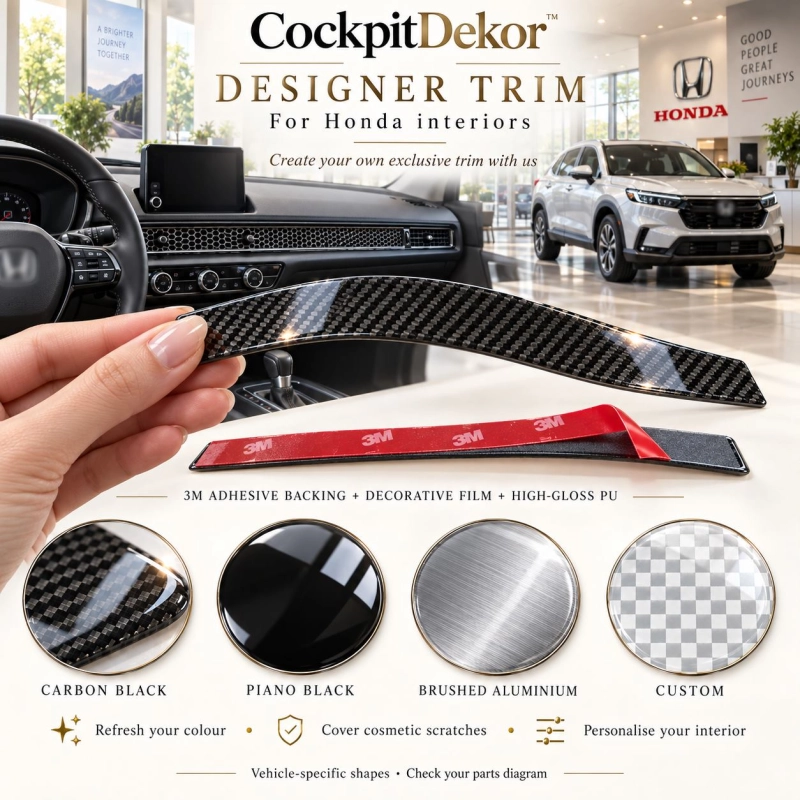 Honda Accord 2017 – Designer Trim – Kit intérieur complet
