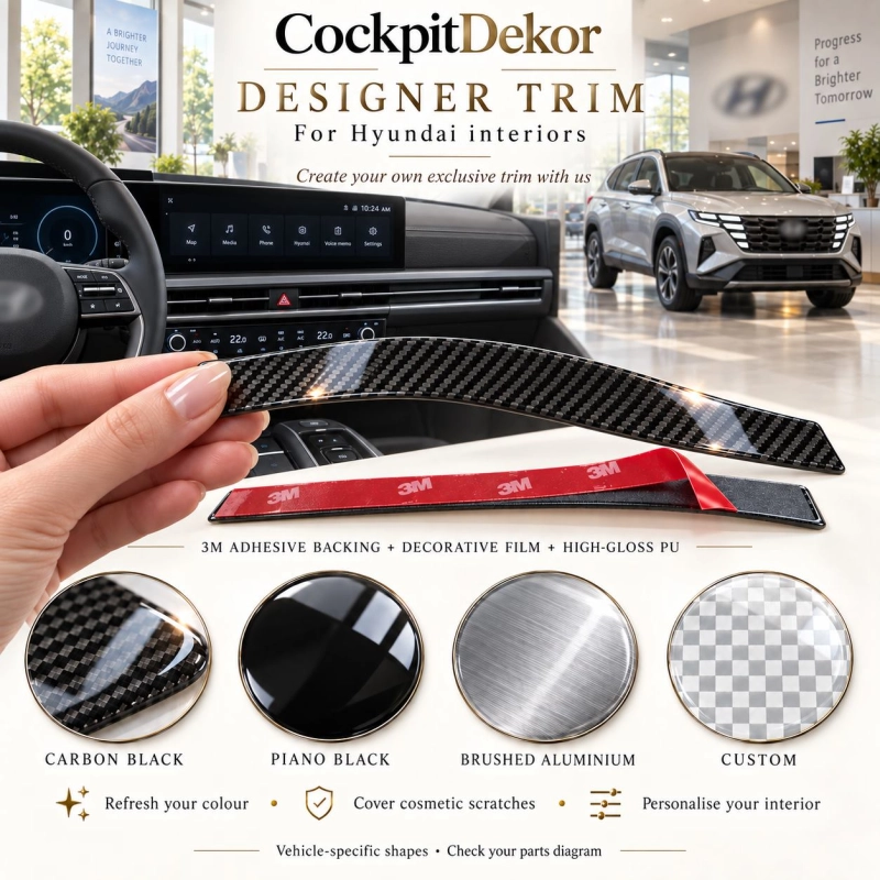 Hyundai Staria 2021 – Designer Trim – Kit intérieur complet