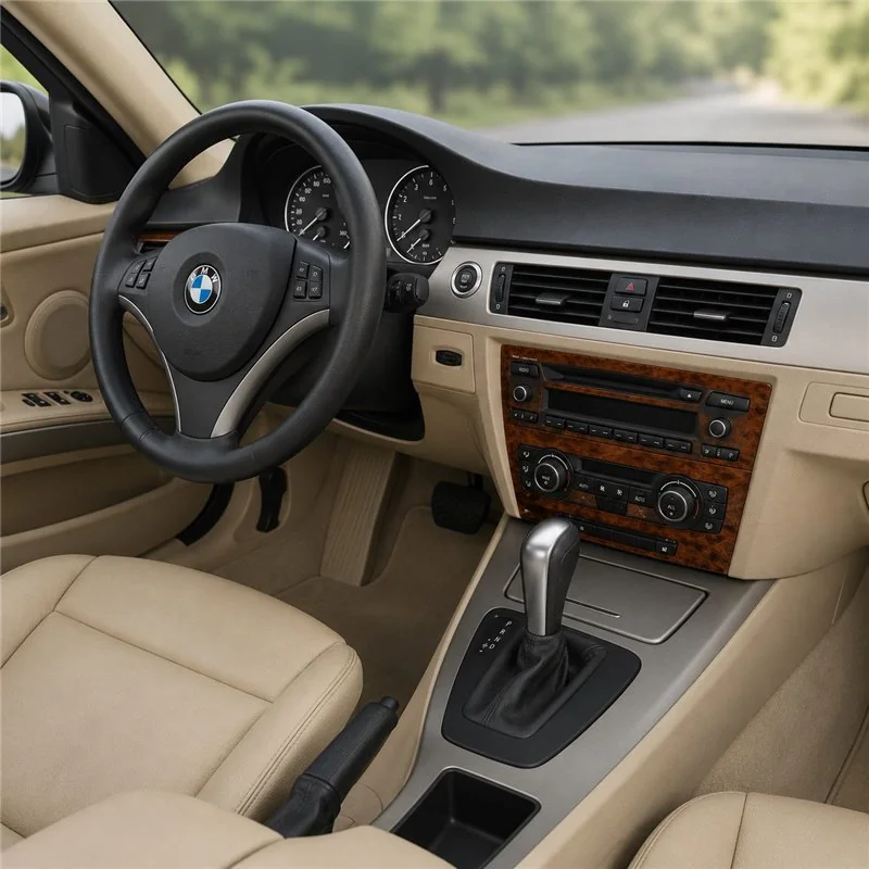 BMW 3 Series E90 2006-2010 kit décor tableau de bord 3D, 18 pièces