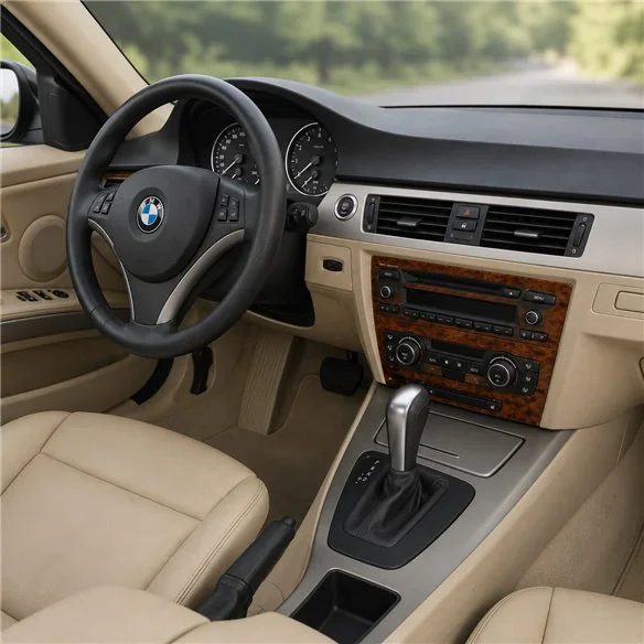 BMW 3 Series E90 2006-2010 kit décor tableau de bord 3D, 18 pièces