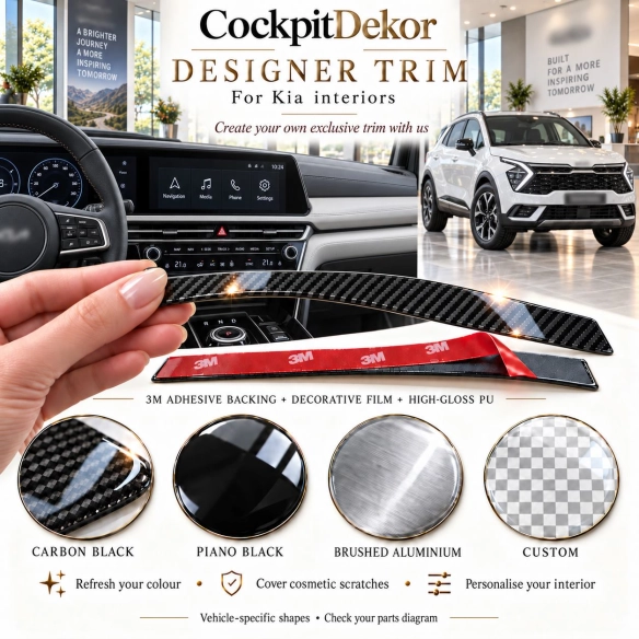 Kia Seltos 2022 – Designer Trim – Kit intérieur complet