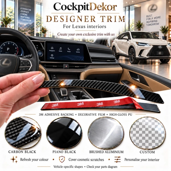 Lexus Lx 2015 – Designer Trim – Kit intérieur complet