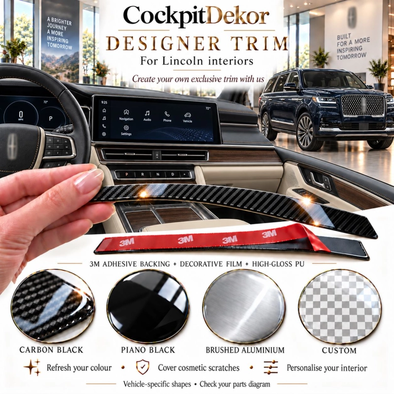 Lincoln Aviator 2020 2021 – Designer Trim – Kit intérieur complet