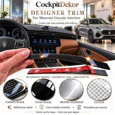 Maserati Grecale 2023 – Designer Trim – Kit intérieur complet 2
