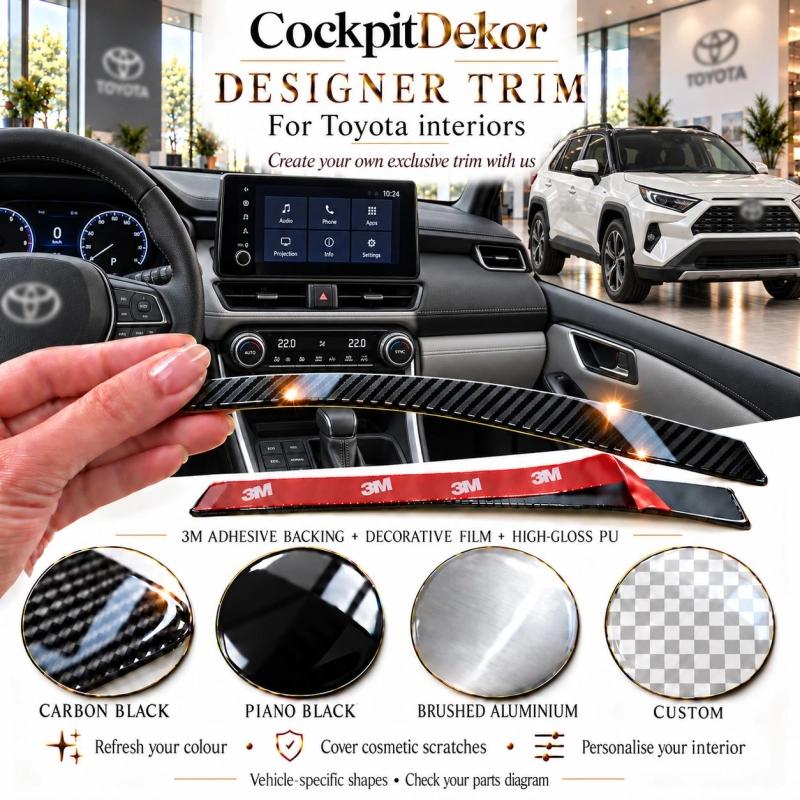 Toyota Hilux 2020 – Designer Trim – Kit intérieur complet