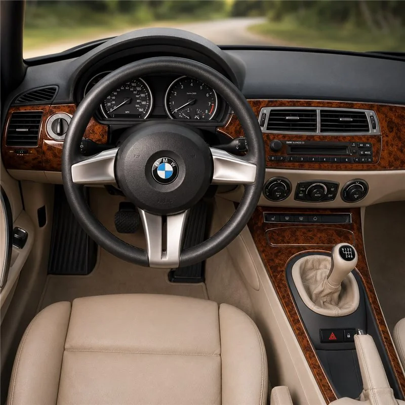 BMW Z4 E85 2003-2008 kit décor tableau de bord 3D, 30 pièces