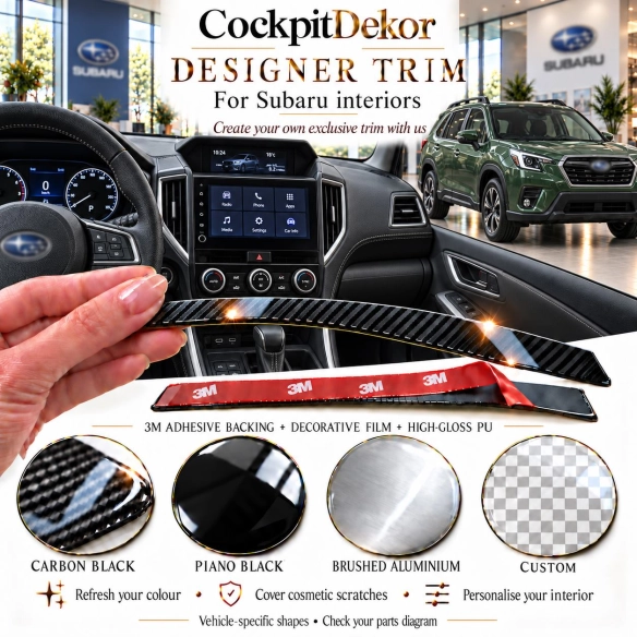 Subaru Forester 2026 – Designer Trim – Kit intérieur complet