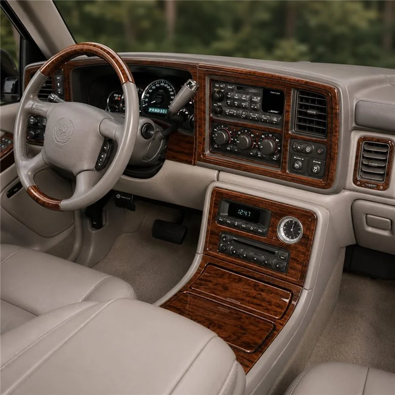Cadillac Escalade 2003-2006 kit décor tableau de bord 3D, 52 pièces