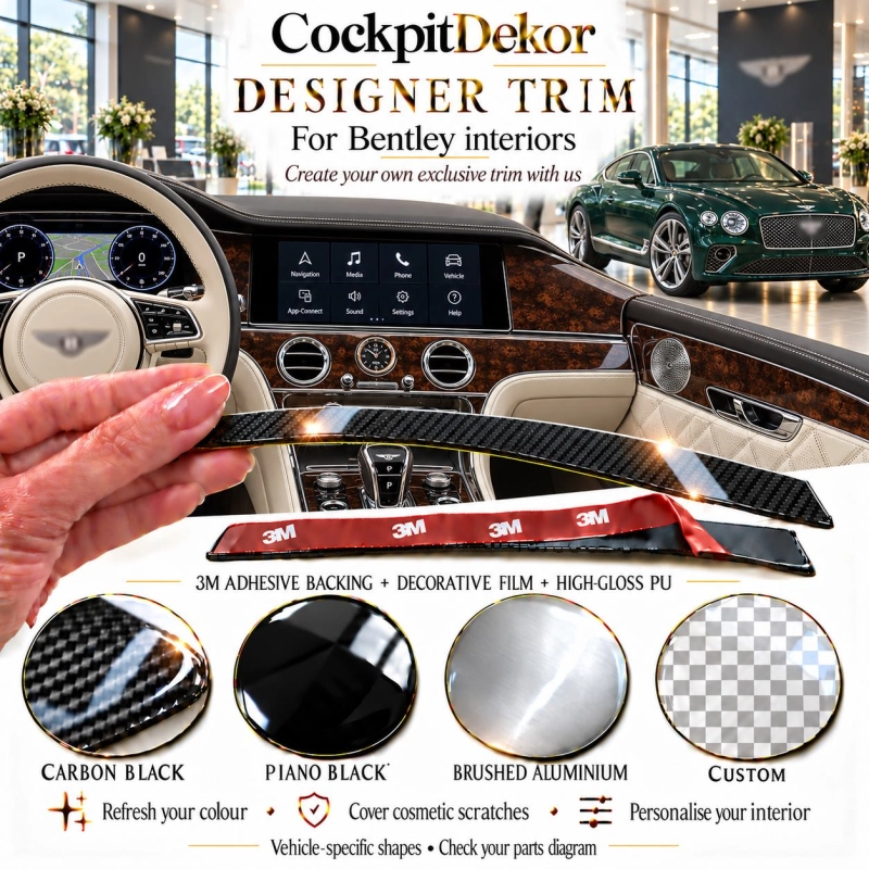 Bentley Benteyga Luxury 2021 – Designer Trim – Kit intérieur complet