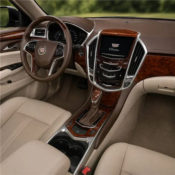 Cadillac SRX 2013-2016 set complet kit décor tableau de bord 3D