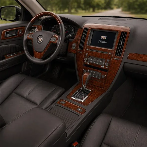 Cadillac STS 2008-2012 set complet, avec navigation, sans navigation kit décor tableau de bord 3D
