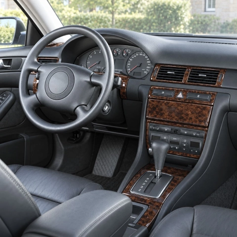 Audi A6 C5 Typ 4B 1997-2001 3D kit décoration intérieure tableau de bord 12 pièces