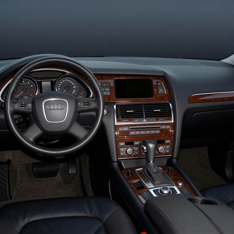 Audi Q7 2007 - à aujourd’hui kit complet, boîte automatique, Aluminum OEM kit décoration intérieure tableau de bord