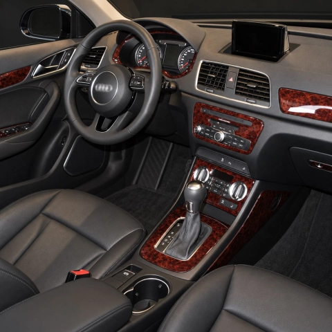 Audi Q3 ab 2015 3D OVER OEM kit décoration intérieure tableau de bord décor de tableau de bord 9 pièces