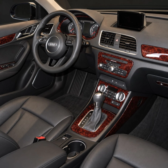 Audi Q3 ab 2015 3D OVER OEM kit décoration intérieure tableau de bord décor de tableau de bord 9 pièces