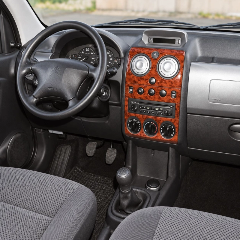 Citroen Berlingo 2002-2008 3D kit décoration intérieure tableau de bord 7 pièces