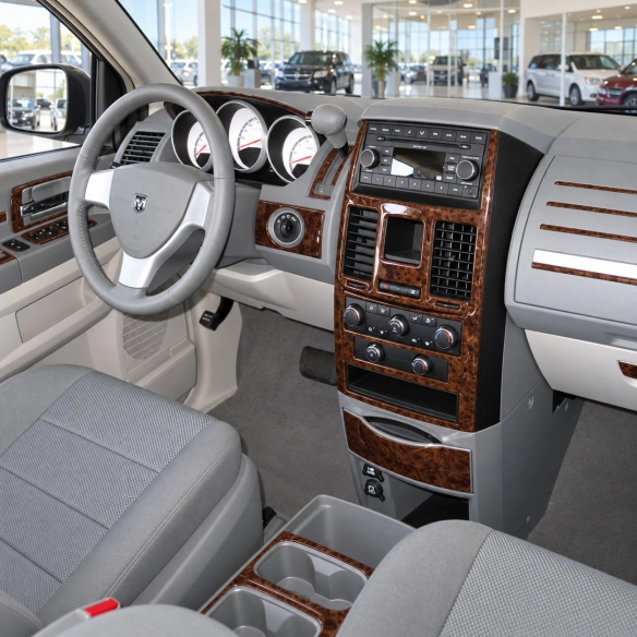 Dodge Caravan 2008 - à aujourd’hui kit complet, automatique AC Controls kit décoration intérieure tableau de bord