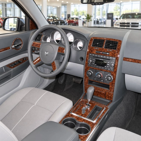 Dodge Charger LX 2006-2010 kit décoration intérieure tableau de bord 47 pièces