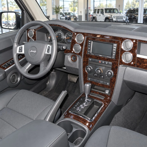 Jeep Commander 2008 - à aujourd’hui Full universel Set kit décoration intérieure tableau de bord
