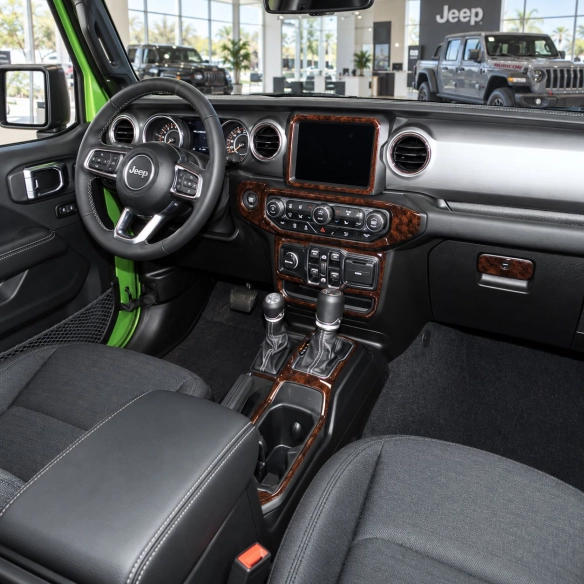 Jeep Gladiator PickUp 2020-2023 kit décoration intérieure tableau de bord 25 pièces