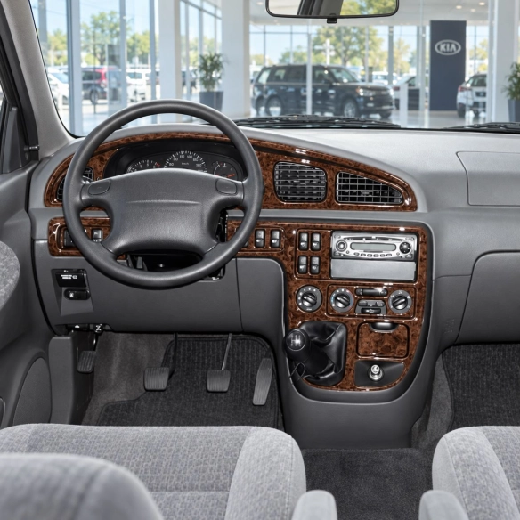 Kia Carnival 1999 - à aujourd’hui 3D kit décoration intérieure tableau de bord 14 pièces