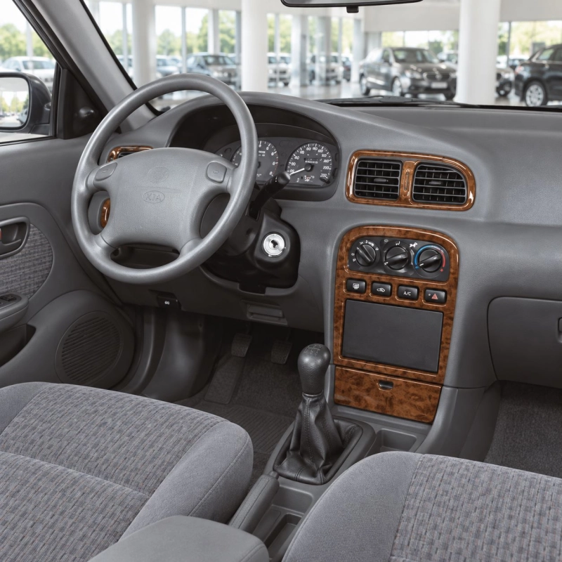 Kia Clarus 1998 - à aujourd’hui 3D kit décoration intérieure tableau de bord 14 pièces