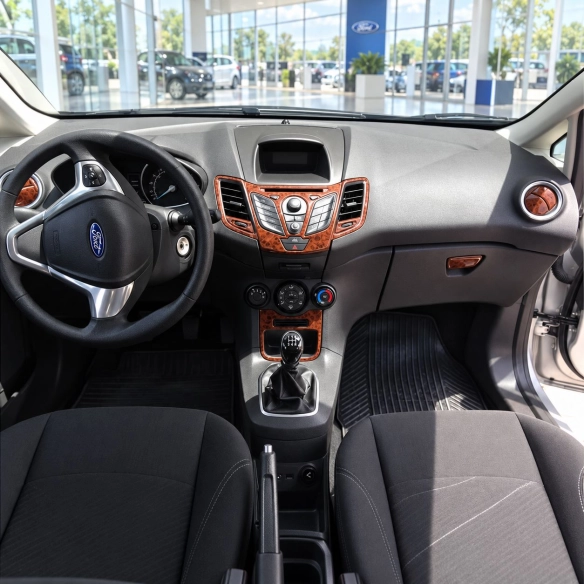 Ford Fiesta 2008-2017 kit décoration intérieure tableau de bord 28 pièces
