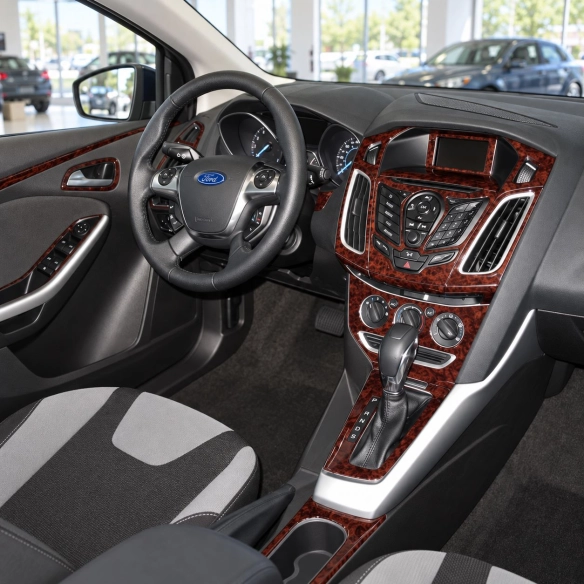 Ford Focus 2012 - à aujourd’hui kit complet, 4 Audio speakers, AC, Auto boîte de vitesses, Not Sony Radio kit décoration intérie