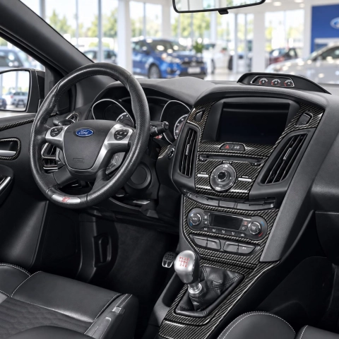 Ford Focus 2015-2017 3D kit décoration intérieure tableau de bord 16 pièces 2