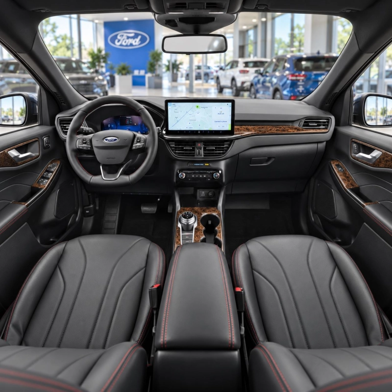 Ford Kuga III 2019 - à aujourd’hui kit décoration intérieure tableau de bord 20 pièces