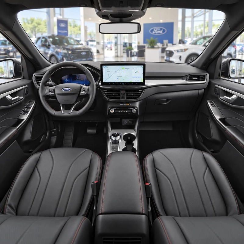 Ford Kuga III 2019 - à aujourd’hui kit décoration intérieure tableau de bord 28 pièces