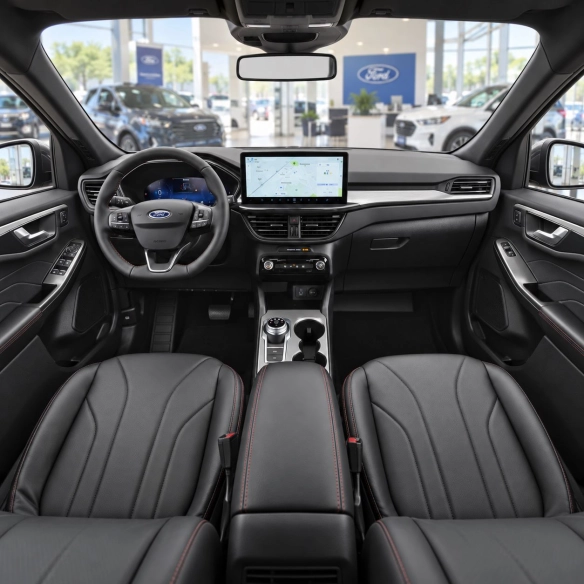 Ford Kuga III 2019 - à aujourd’hui kit décoration intérieure tableau de bord 8 pièces