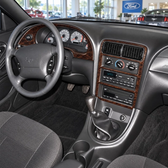 Ford Mustang 2001-2005 kit décoration intérieure tableau de bord 20 pièces