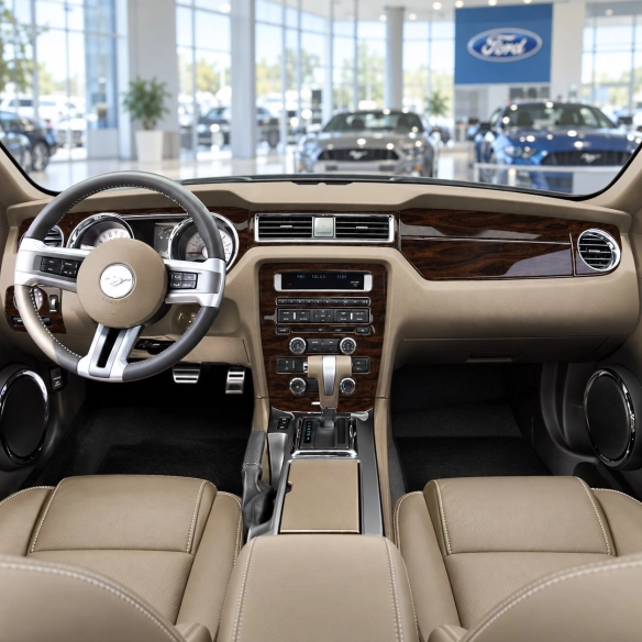 Ford Mustang 2010-2015 kit décoration intérieure tableau de bord 24 pièces