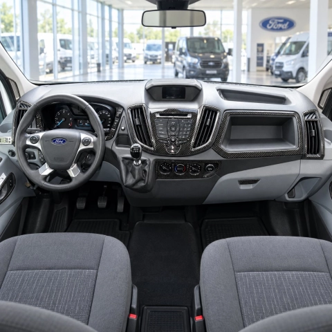 Ford Transit 2014 - à aujourd’hui 3D kit décoration intérieure tableau de bord 23 pièces 2