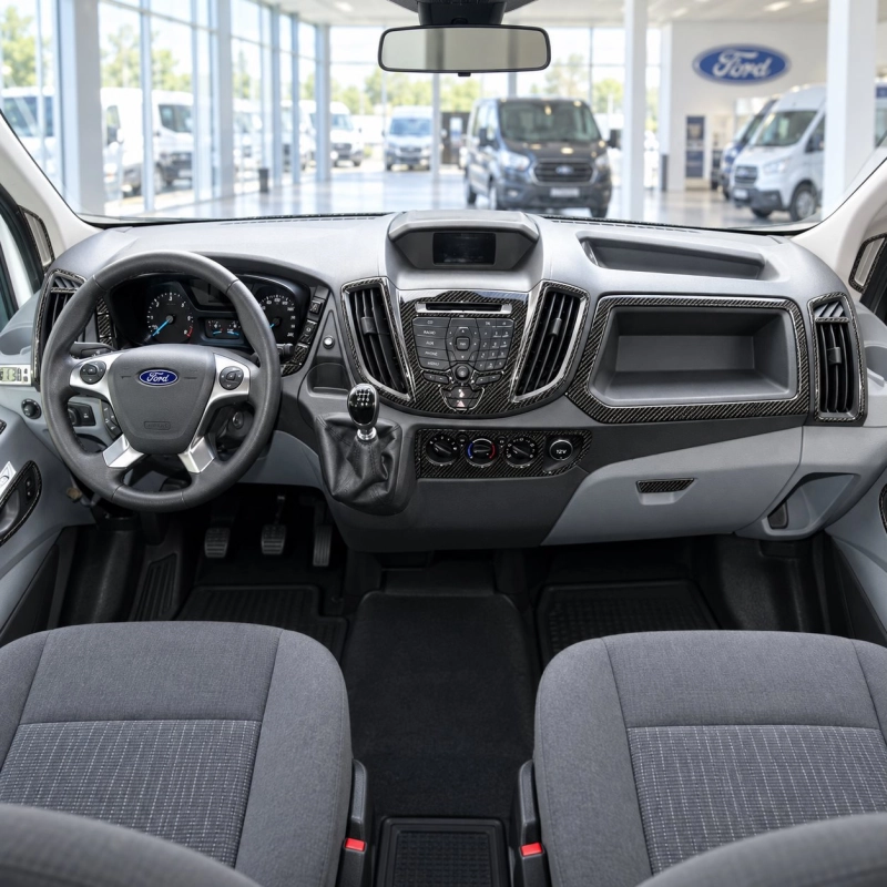 Ford Transit 2014 - à aujourd’hui 3D kit décoration intérieure tableau de bord 23 pièces