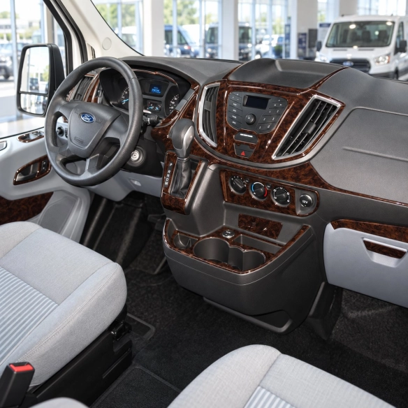 Ford Transit Dlux 2014 - à aujourd’hui 3D kit décoration intérieure tableau de bord 20 pièces