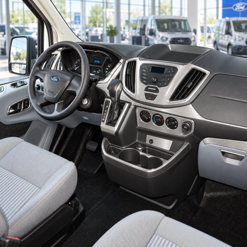 Ford Transit Dlux 2014 - à aujourd’hui 3D kit décoration intérieure tableau de bord 20 pièces