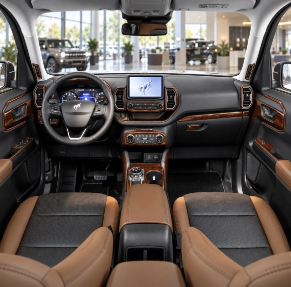 Ford Bronco Sport 2021-2024 3D kit décoration intérieure tableau de bord 29 pièces