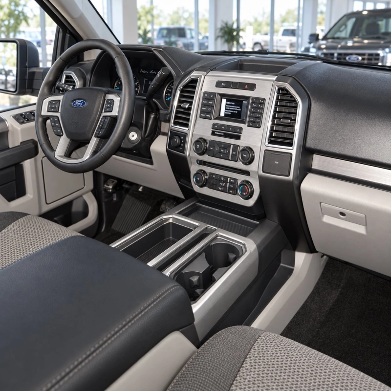 Ford F-150 SuperCab 2018-2020 kit décoration intérieure tableau de bord 39 pièces