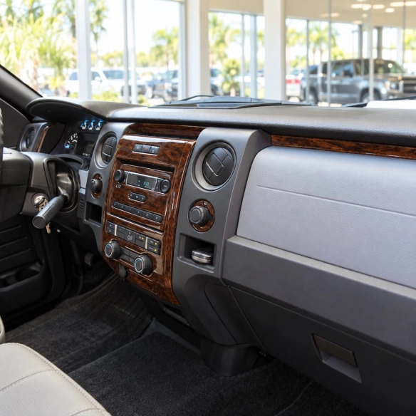 Ford F-150 2013 - à aujourd’hui kit complet, Separated driver seats kit décoration intérieure tableau de bord