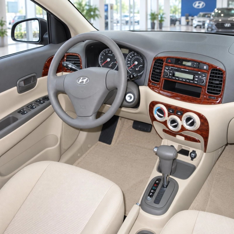 Hyundai Accent Era 2006-2010 3D kit décoration intérieure tableau de bord 21 pièces